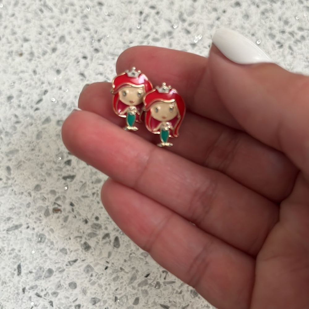 Disney Little Mermaid Ariel earrings